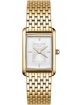 Rosefield Heirloom White Dial Steel Gold HWGSG-H01