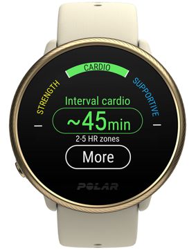 Polar Ignite 2 Champagne / Gold fitnesskello
