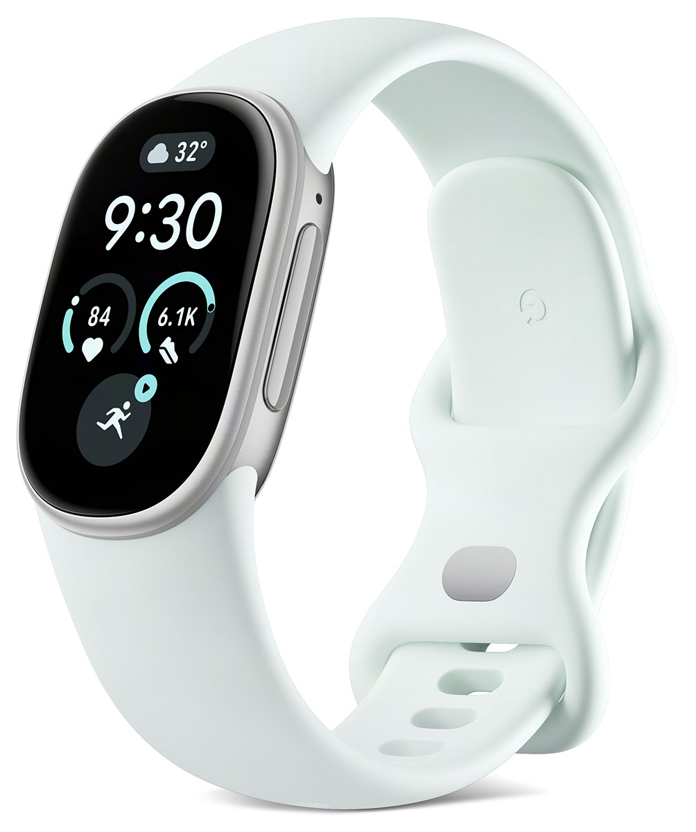 Google Fitbit Edge Fog Satin Silver