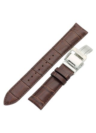 Seiko Alpinist sarjan ruskea nahkaranneke LOL8012J0