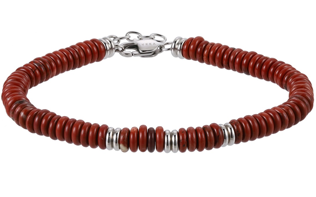Lykka Strong zoisiittirannekoru punainen 21+2cm  
