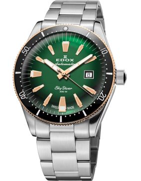 Edox Skydiver Date Automatic Limited Edition 80126-357RNM-VIR