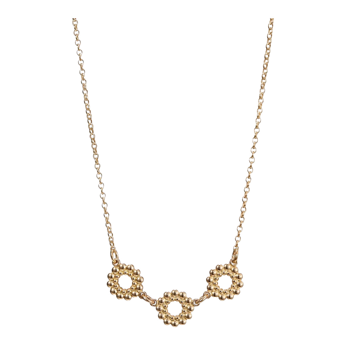 Kalevala Valoisa kaulakoru kolmiosainen pronssi 336948250