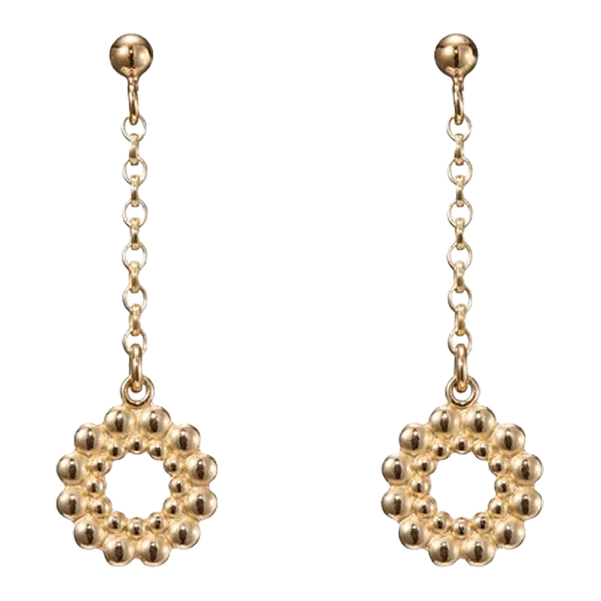 Kalevala Valoisa korvakorut ketjullinen pronssi 36694821T