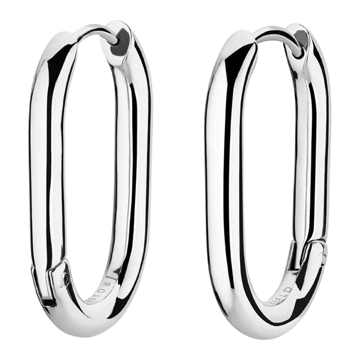 Rosefield Large Oval Hoops korvakorut JEOLS-J568