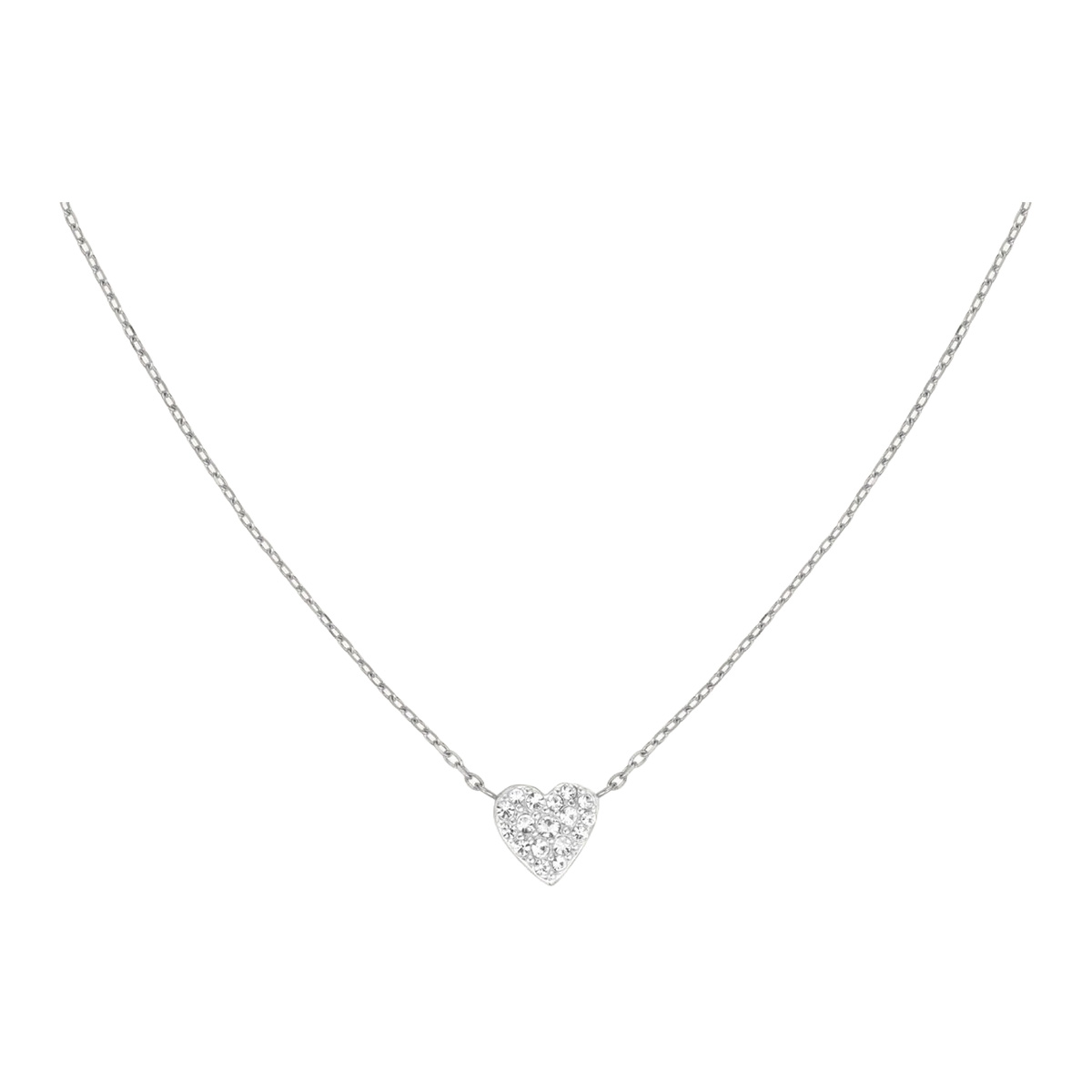 Rosefield Pave Heart kaulakoru JNPHS-J1320