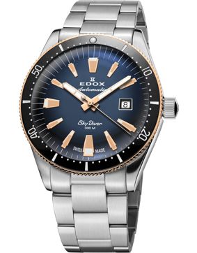 Edox Skydiver Date Automatic Limited Edition 80126-357RNM-BUIDR