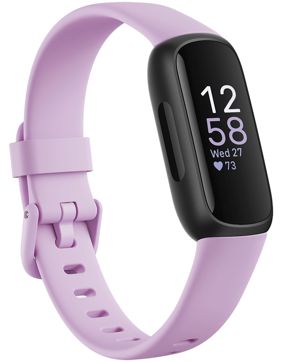 Fitbit Inspire 3 aktiivisuusranneke Lilac Bliss/Black