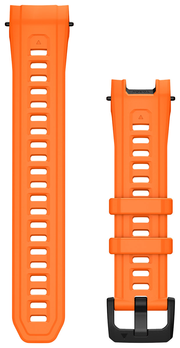 Garmin Instinct 3 45 mm vaalea oranssi silikoniranneke 010-13395-04