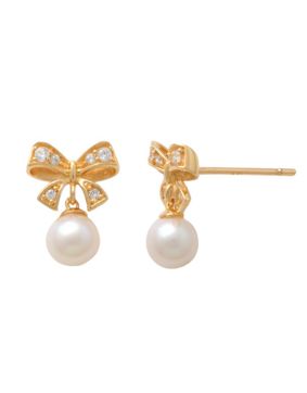 Lykken Pearls helmi kultakorvakorut 4mm