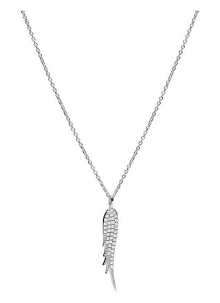 Fossil kaulakoru Wings Sterling Silver Pendant Necklace JFS00535040