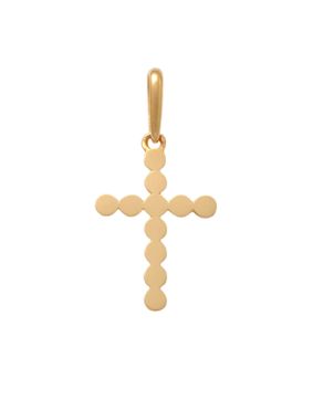 Lykken Crosses kultainen ristiriipus 13.5 mm