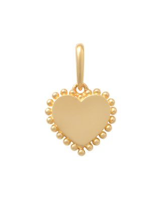 Lykka Hearts kultainen mini sydänriipus 8.5 mm