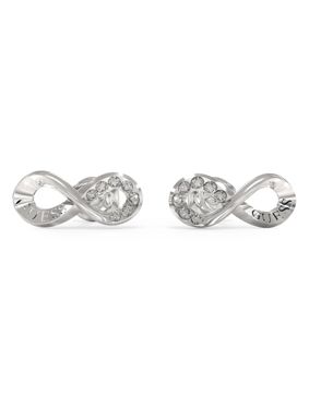 GUESS Endless dream hopeanväriset infinity tappikorvakorut JUBE03262JWRHT/U