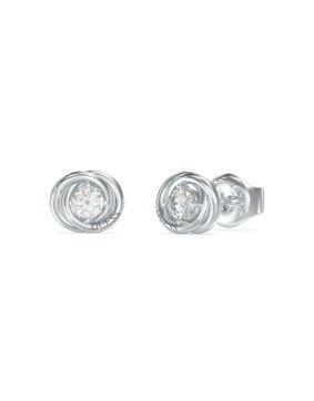 GUESS 4G Crush Perfect Links hopeanväriset tappikorvakorut JUBE04065JWRHT/U