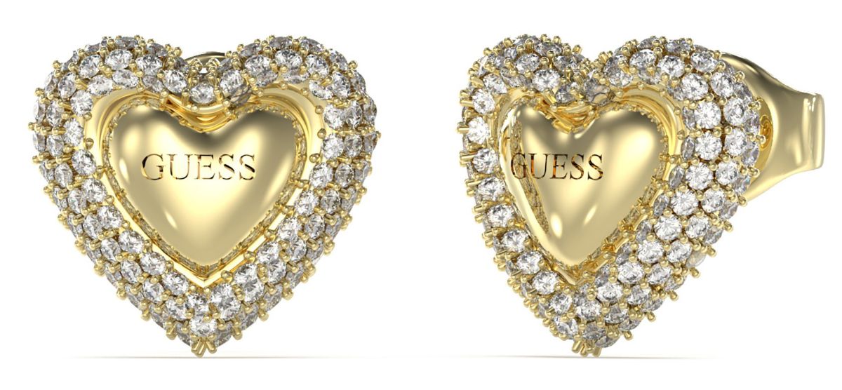 GUESS Beloved sydänkorvakorut JUBE05020JWYGT/U