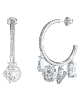 GUESS 4 Love korvarenkaat JUBE05034JWRHT/U