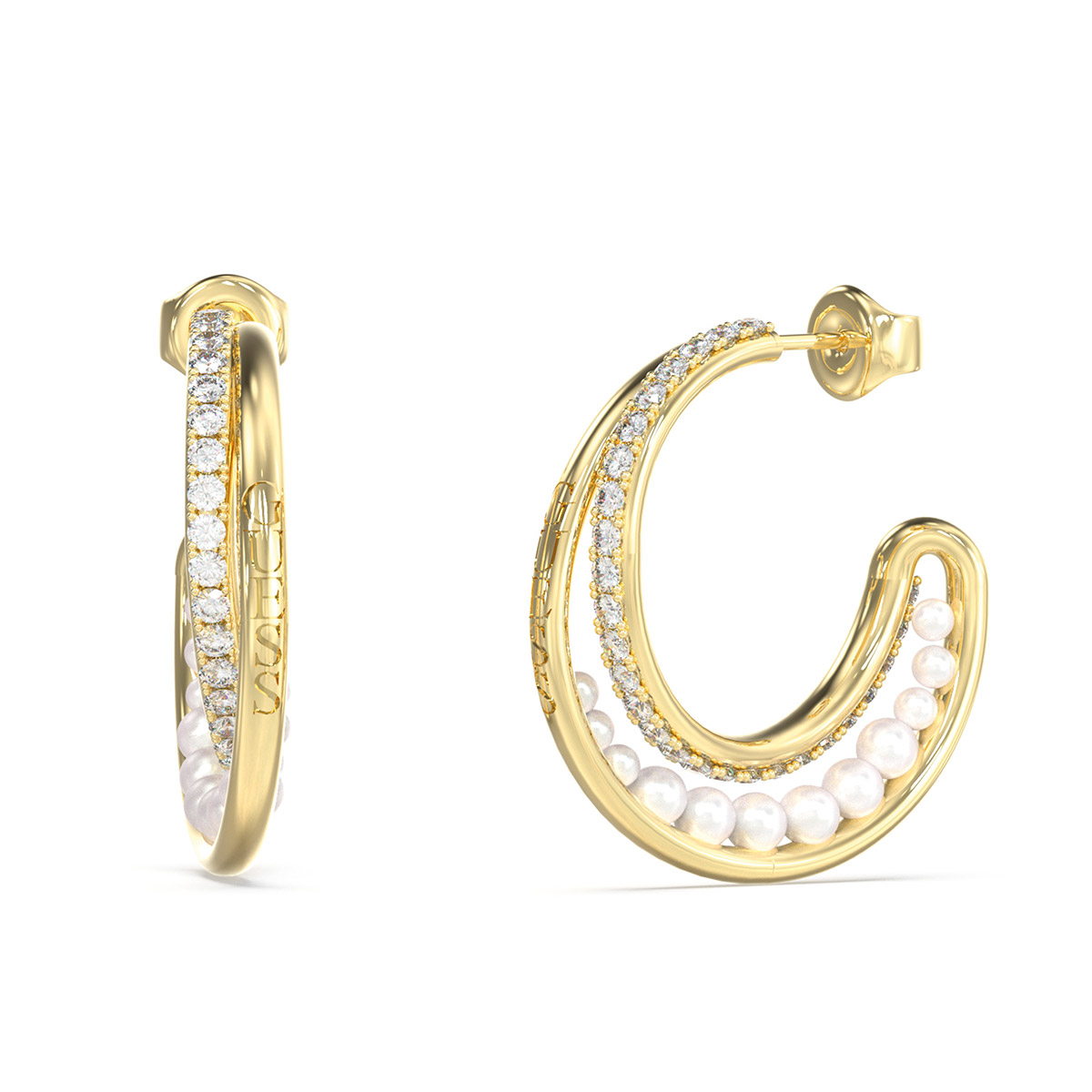 GUESS TINY PEARLY korvakorut JUBE05524JWYGT/U