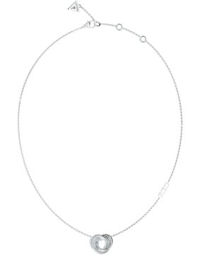 GUESS 4G Crush Perfect Mini Links hopeanvärinen kaulakoru JUBN04062JWRHT/U