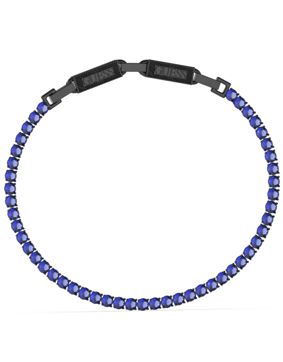 GUESS Eternity musta-sininen tennisrannekoru JUMB03237JWBKLBT/U