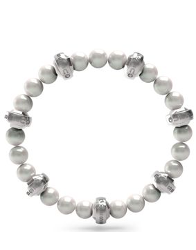 GUESS Edgy helmi-teräsrannekoru JUMB04069JWSTWIT/U