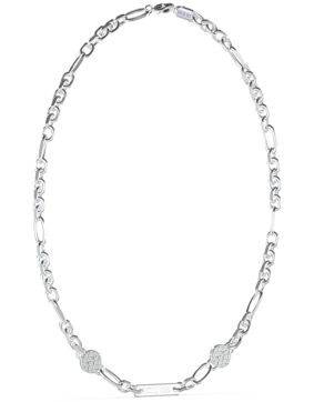 GUESS King's road teräksenvärinen laattakaulakoru JUMN03227JWSTT/U