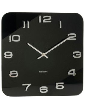Karlsson Vintage KA4398 musta seinäkello 35 cm