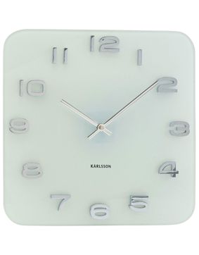 Karlsson Vintage KA4399 valkoinen seinäkello 35 cm