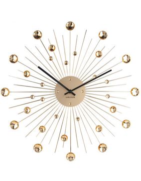 Karlsson Sunburst Gold KA4859GD seinäkello 50cm