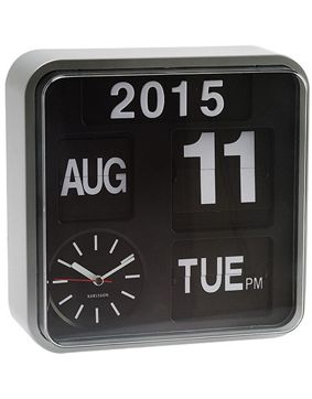 Karlsson Mini Flip seinäkello KA5364SI 24cm