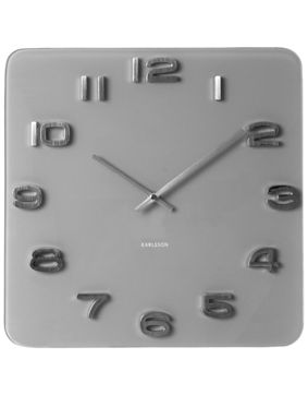 Karlsson Vintage KA5488GY harmaa seinäkello 35 cm