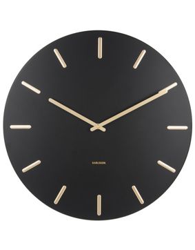 Karlsson Charm KA5716BK Black seinäkello 45cm