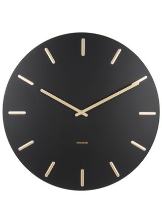 Karlsson Charm KA5716BK Black seinäkello 45cm