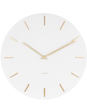 Karlsson Charm KA5716WH White seinäkello 45cm