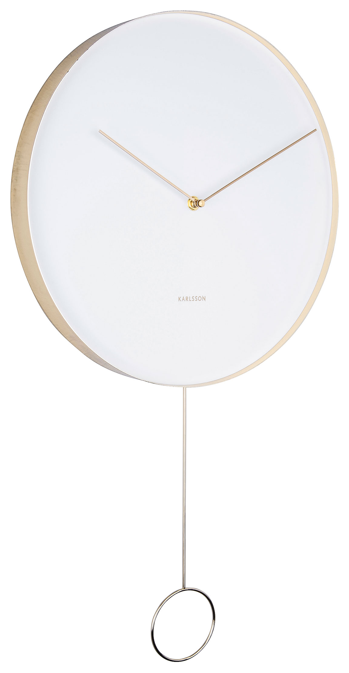 Karlsson Pendulum KA5766WH seinäkello 34 cm