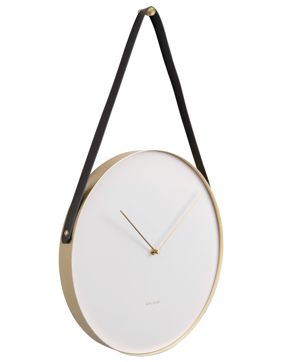 Karlsson Belt KA5767WH seinäkello 34 cm