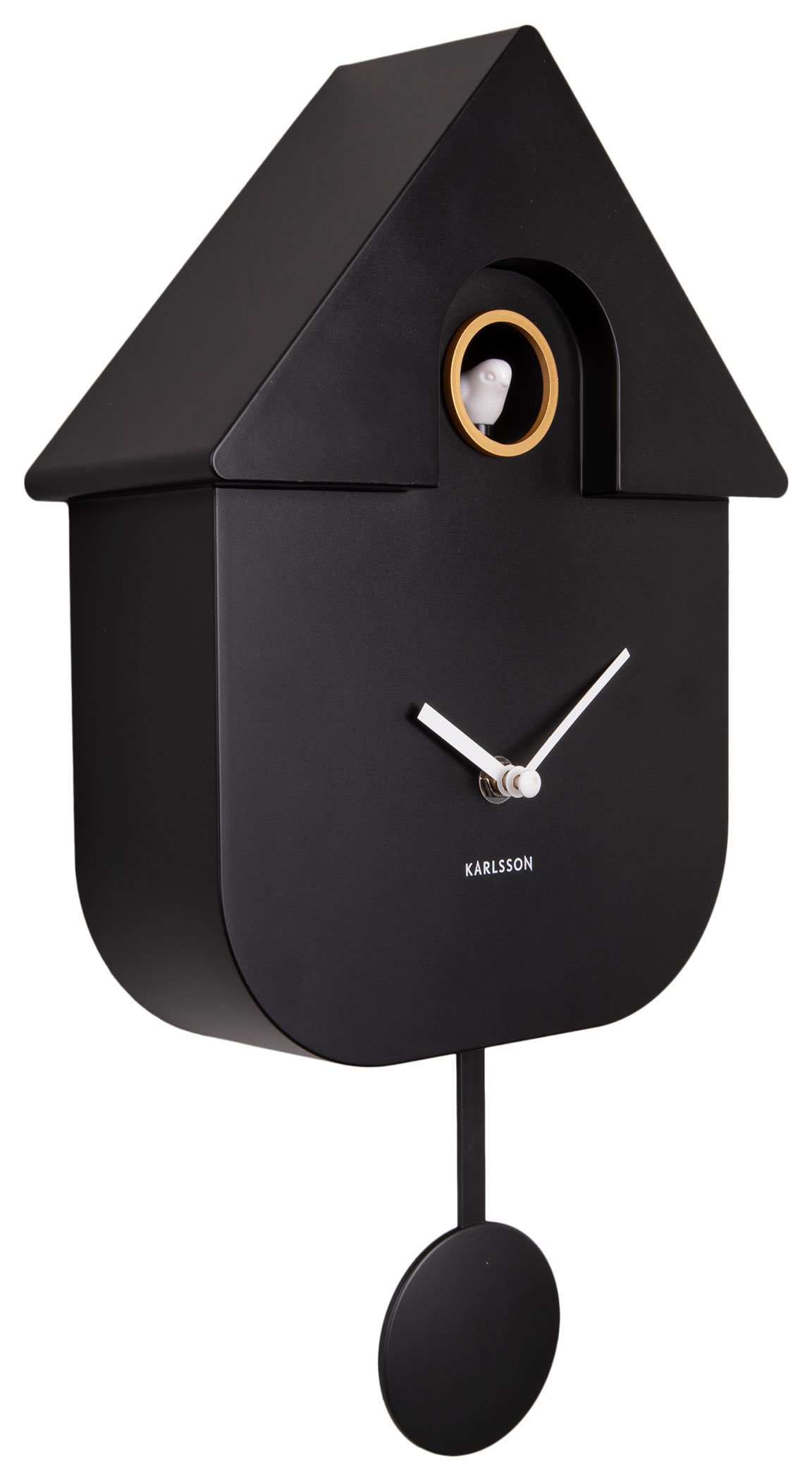 Karlsson Modern Cuckoo KA5768BK seinäkello 41 cm