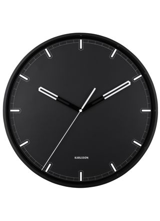 Karlsson Dipped 40 cm musta seinäkello KA5774BK