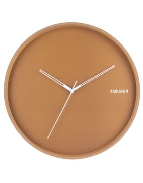 Karlsson Hue karamellinruskea 40 cm seinäkello KA5807BR