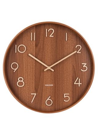 Karlsson Pure Medium tumma 40 cm seinäkello KA5809DW