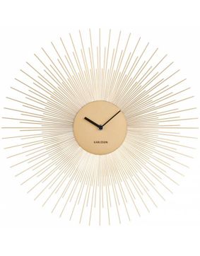 Karlsson Peony kulta seinäkello 45 cm KA5817GD