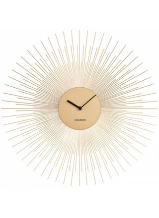 Karlsson Peony kulta seinäkello 45 cm KA5817GD