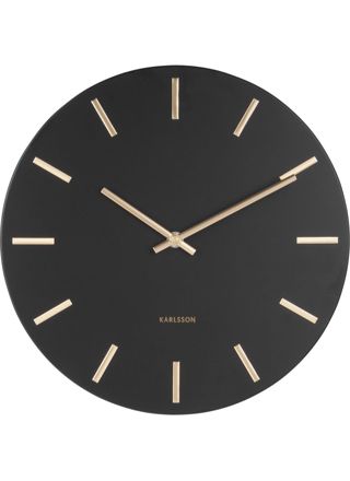 Karlsson Charm KA5821BK seinäkello 30cm