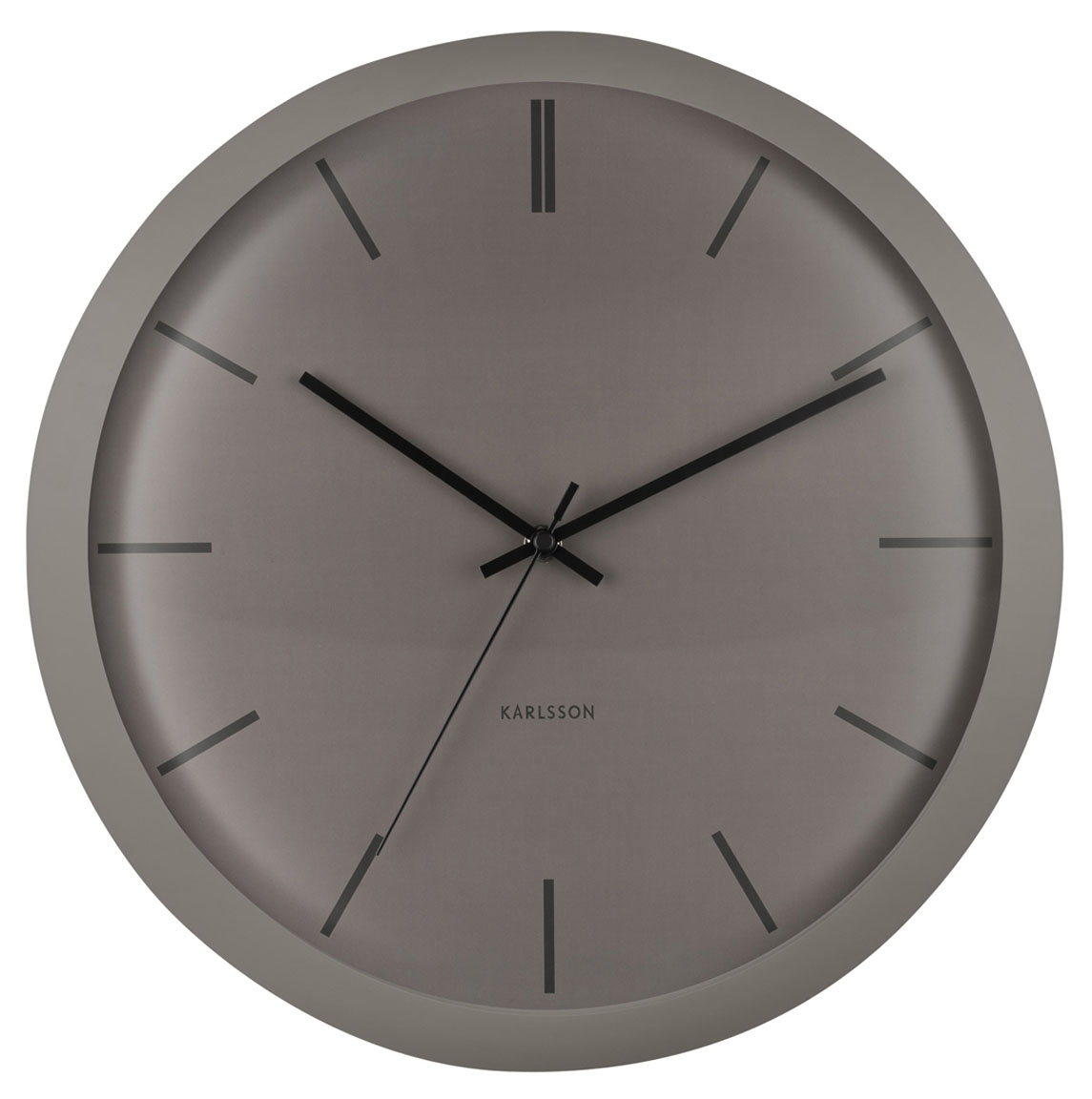 Karlsson Nirvana Globe Dark Warm Grey seinäkello KA5859GY