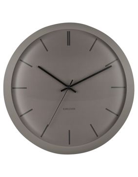 Karlsson Nirvana Globe Dark Warm Grey seinäkello KA5859GY