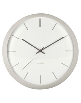 Karlsson Nirvana Globe Warm Grey seinäkello KA5859WG