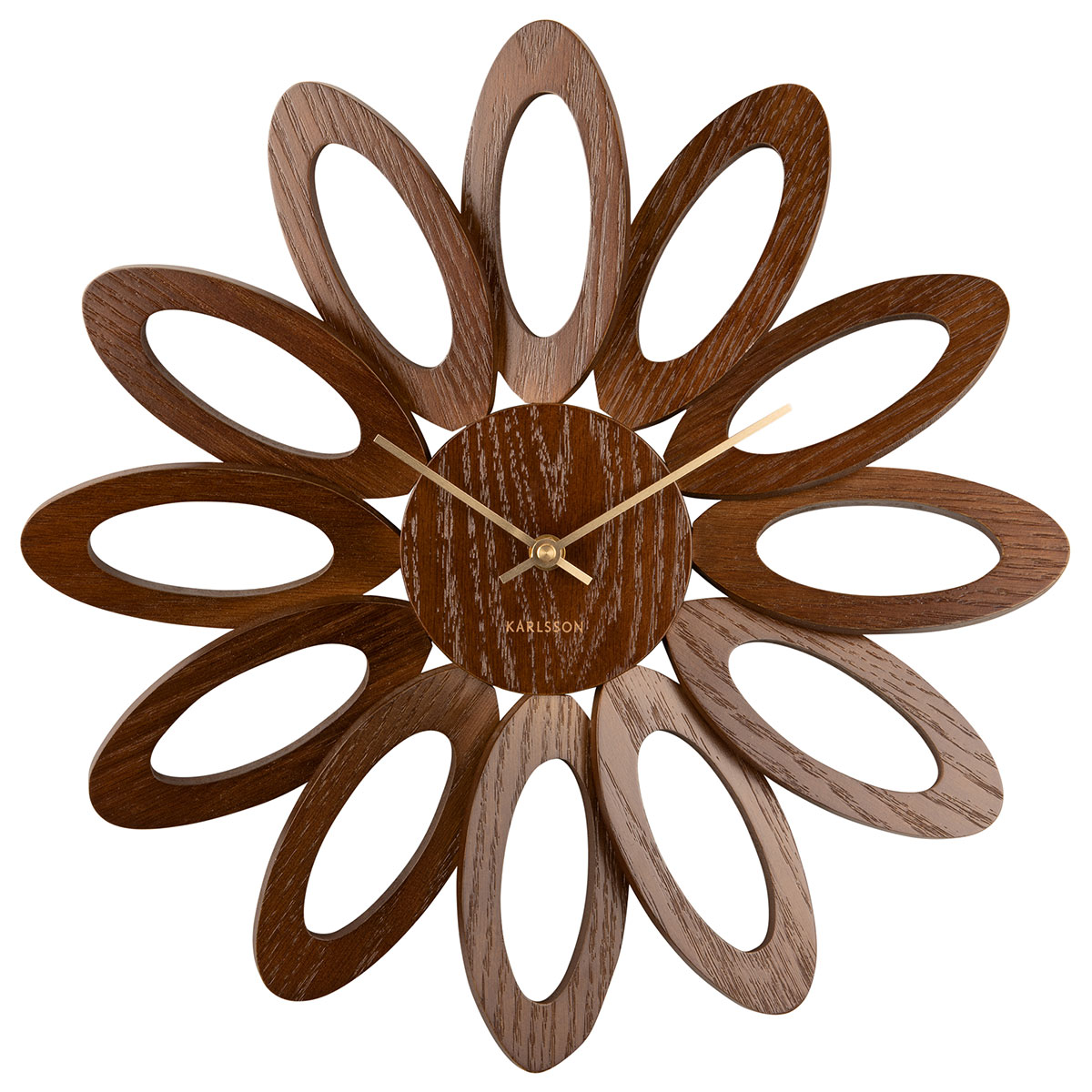 Karlsson Fiore Dark Wood Veneer seinäkello KA5891DW