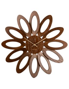 Karlsson Fiore Dark Wood Veneer seinäkello KA5891DW