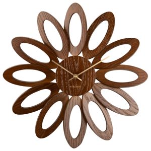 Karlsson Fiore Dark Wood Veneer seinäkello KA5891DW main product photo