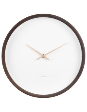 Karlsson seinäkello Ancho dark wood medium KA5927DW